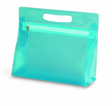 Logo trade promotional item photo of: Transparent cosmetic pouch